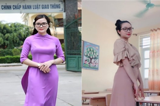 Cô giáo chia sẻ với học sinh bí quyết yêu đầy hứng khởi