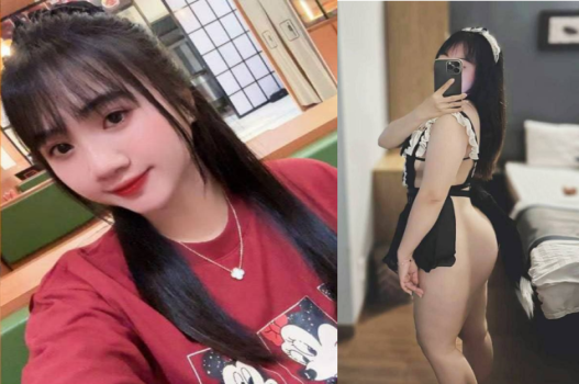 Mặc đồ cosplay hầu gái phục vụ anh