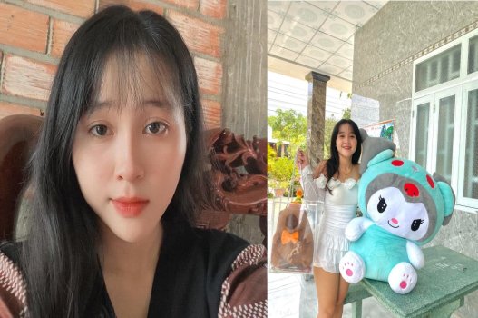 Mới yêu tặng em cây kem to dài