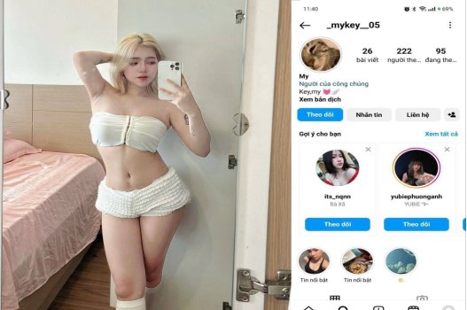 Mykey xinh dáng ngon kỹ năng top