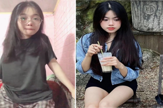 Nhìn em dáng gầy mà vú to